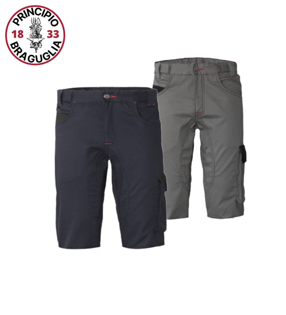 Bermuda Da Lavoro Pantaloni Da Lavoro Corti Snickers Rip-Stop 3123